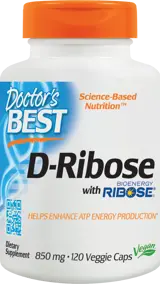 Doctor's Best D-Ribose 850 mg За енергия и възстановяване