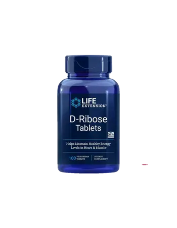 Life Extension D-Ribose Д-Рибоза х 100 таблетки