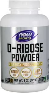 NOW Foods D-Ribose Powder Рибоза на Прах - 227 грама, 45 дози