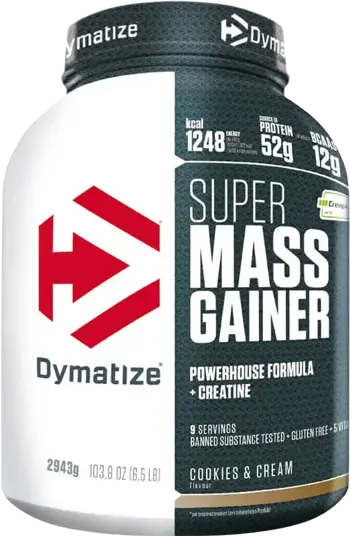 Dymatize Super Mass Gainer with Creapure Гейнър - 2943 грама, 8 дози