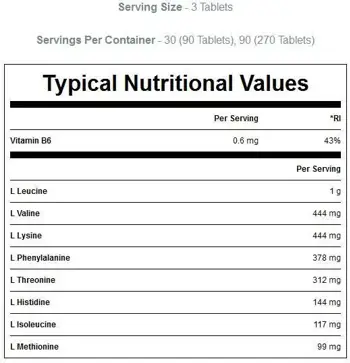 MyProtein Impact EAA Tablets Есенциални Aминокиселини