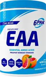 6PAK Nutrition EAA Powder Есенциални Aминокиселини - 400 грама, 33 дози