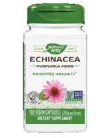 Nature's Way Echinacea Purpurea Herb 400 mg За силен имунитет х 100 веган капсули