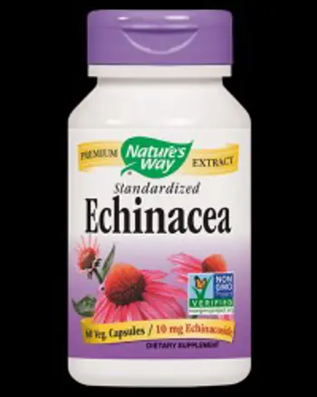 Nature's Way Echinacea 440 mg Екстракт от Ехинацея за Имунитет х 60 капсули