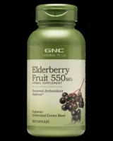 Elderberry Fruit 550 mg - 100 капсули, 100 Дози