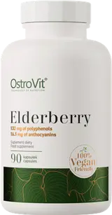 OstroVit Elderberry Extract 330 mg | Vege Екстракт от черен бъз за имунитет