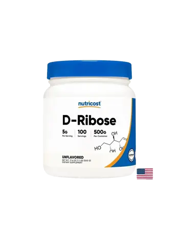 Nutricost D-Ribose Енергия и издръжливост
