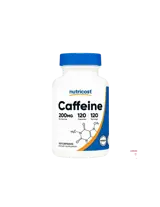 Nutricost Caffeine 200 mg Енергия и метаболизъм х 120 капсули