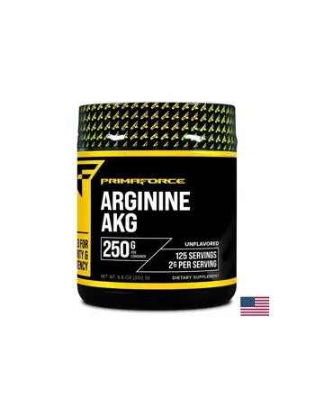 PrimaForce Arginine AKG Енергия и мускулна маса 250 грама прах