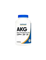 Nutricost AKG Alpha-Ketoglutaric Acid Енергия и мускулна маса х 240 капсули