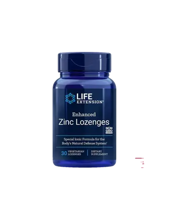 Life Extension Enhanced Zinc Lozenges Цинк х 30 таблетки за смучене