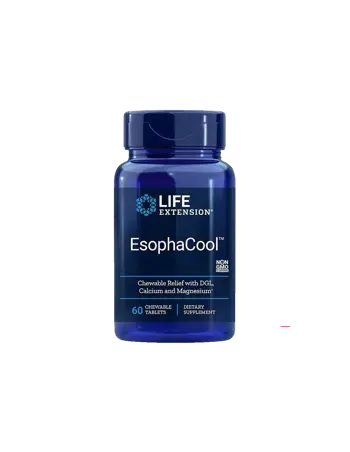 Life Extension EsophaCool™ За добро храносмилане х 60 дъвчащи таблетки
