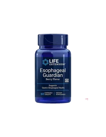 Life Extension Esophageal Guardian В подкрепа на храносмилателната система х 60 дъвчащи таблетки