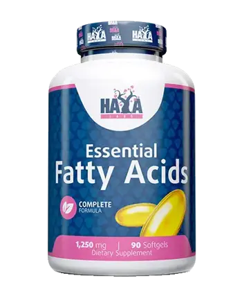 HAYA LABS Essential Fatty Acids 1250mg Комплекс Омега 3-6-9 с Витамин Е