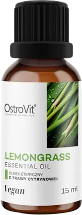 OstroVit Essential Lemongrass Oil Етерично Масло от Лимонова Трева - 15 мл