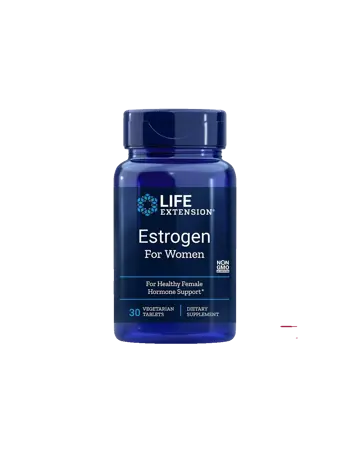Life Extension Estrogen For Women Хормонална подкрепа за жени х 30 таблетки