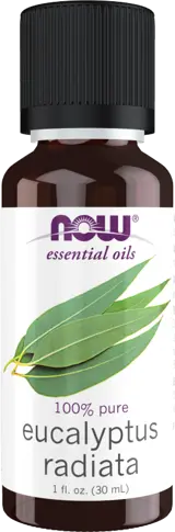 NOW Foods Eucalyptus Radiata Oil 100% Pure Eucalyptus Radiata Етерично Масло от Евкалипт - 30 мл