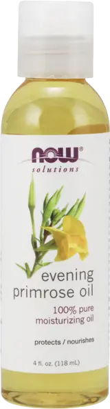 NOW Foods Evening Primrose Oil 100% Pure Moisturizing Oil 100% Чисто Масло от Вечерна Иглика - 118 мл