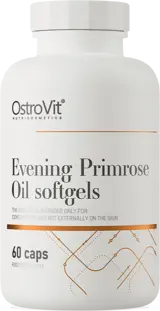 OstroVit Evening Primrose Oil 1000 мг Масло от Безстъблена Иглика - 60 гел капсули, 60 дози