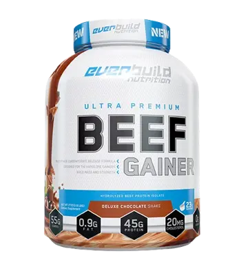 EVERBUILD 100% Beef Gainer Гейнър с Телешки Протеин - 2720 грама, 23 дози