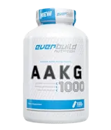 EVERBUILD AAKG 1000 мг Л-Аргинин Алфа-Кетоглутарат - 100 таблетки, 33 дози