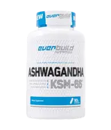 EVERBUILD Ashwagandha KSM-66 450 мг Екстракт от Корен на Ашваганда KSM-66® - 90 капсули, 90 дози