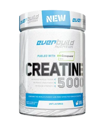 EVERBUILD Creapure® Creatine Monohydrate 5000 мг Висококачествен Креатин Монохидрат
