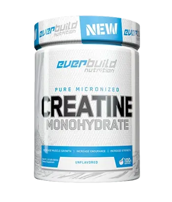 EVERBUILD Creatine Monohydrate 5000 мг Неовкусен Креатин Монохидрат на Прах