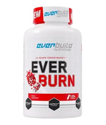 EVERBUILD Ever Burn Fat Burner Термогенен Фет Бърнър - 120 капсули, 40 дози