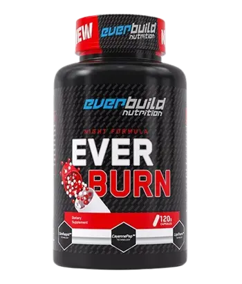 EVERBUILD Ever Burn Lipotropic Fat Burner Night Formula Липотропен Фет Бърнър Нощна Формула - 120 капсули, 30 дози