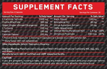 EVERBUILD Ever Burn Lipotropic Fat Burner Night Formula Липотропен Фет Бърнър Нощна Формула - 120 капсули, 30 дози