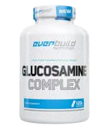 EVERBUILD Glucosamine Chondroitin & MSM Complex Глюкозамин Сулфат, Хондроитин Сулфат и Метилсулфонилметан - 120 капсули, 30 дози