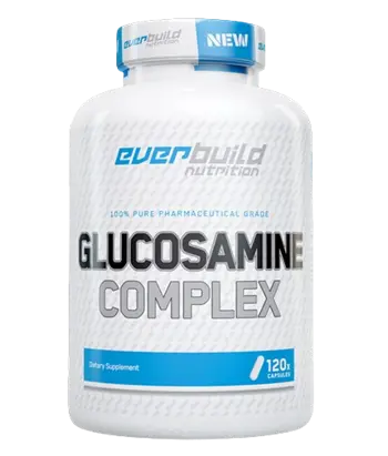 EVERBUILD Glucosamine Chondroitin & MSM Complex Глюкозамин Сулфат, Хондроитин Сулфат и Метилсулфонилметан - 120 капсули, 30 дози