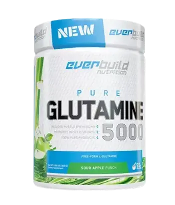EVERBUILD Glutamine - 100% чиcт Л-Глyтaмин