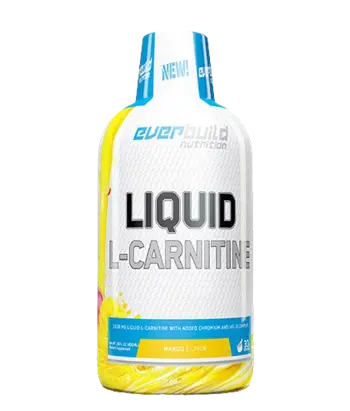 EVERBUILD Liquid L-Carnitine 200000 L-Карнитин с Кофеин и Таурин - 1000 мл, 133 дози