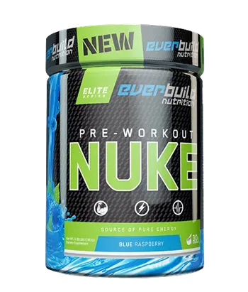 EVERBUILD NUKE – Pre-workout Предтренировъчен Азотен Бустър - 180 грама, 30 дози