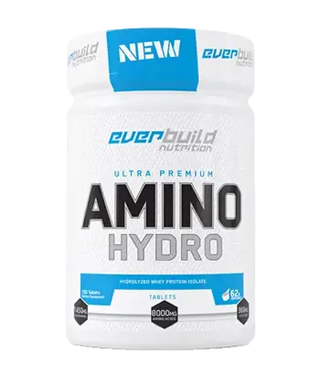 Everbuild Nutrition Amino Hydro Аминокиселини от хидролизиран суроватъчен протеин изолат - 250 таблетки