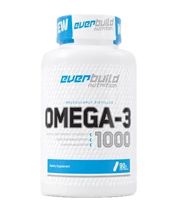 Everbuild Nutrition Molecularly Distilled Omega-3 Fish Oil 90 софтгел капсули