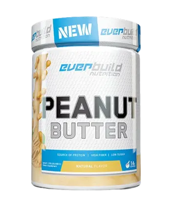 EVERBUILD Peanut Butter Фъстъчено Масло - 495 грама, 14 дози