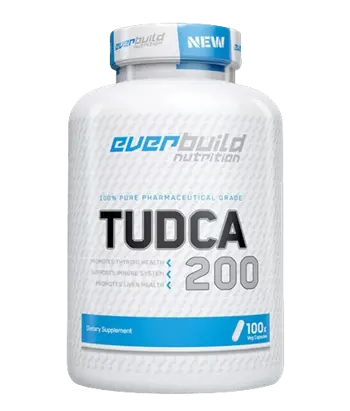 EVERBUILD TUDCA 200 мг Тауроурсодезоксихолева Киселина - 100 вег капсули, 100 дози