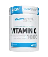EVERBUILD Vitamin C Powder 1000 мг Витамин C на Прах - 200 грама, 200 дози