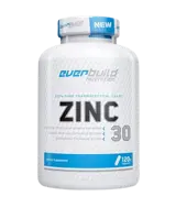 EVERBUILD Zinc Bisglycinate 30 мг Цинк Бисглицинат - 120 таблетки, 120 дози