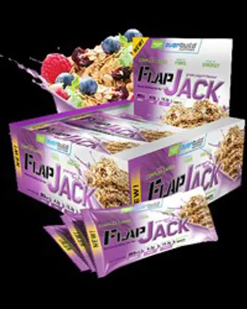 EVERBUILD Flapjack Bar / Fruits and Yoghurt / 12x100gr.