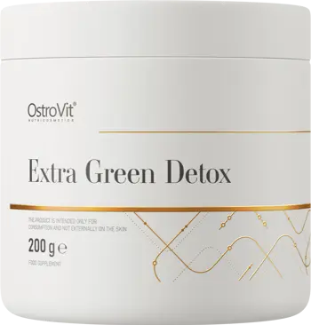 OstroVit Extra Green Detox Greens Detoxifying Formula Детокс Формула - 200 грама, 25 дози