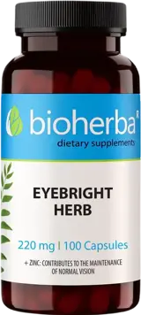 Bioherba Eyebright Herb 220 mg Подкрепа за зрението и храносмилането