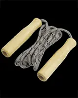 Jumping Rope wooden -Въже за скачане с дървени дръжки