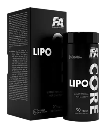 FA Nutrition CORE Lipo Термоген Фет Бърнър - 90 таблетки, 30 дози
