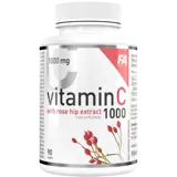 FA Nutrition Vitamin C 1000 мг with Rose Hips and Bitter Orange Витамин C - 90 таблетки, 90 дози