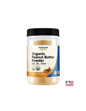 Nutricost Organic Peanut Butter Powder Органично фъстъчено масло на прах