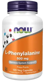 Фенилаланин / NOW Phenylalanine 500 мг